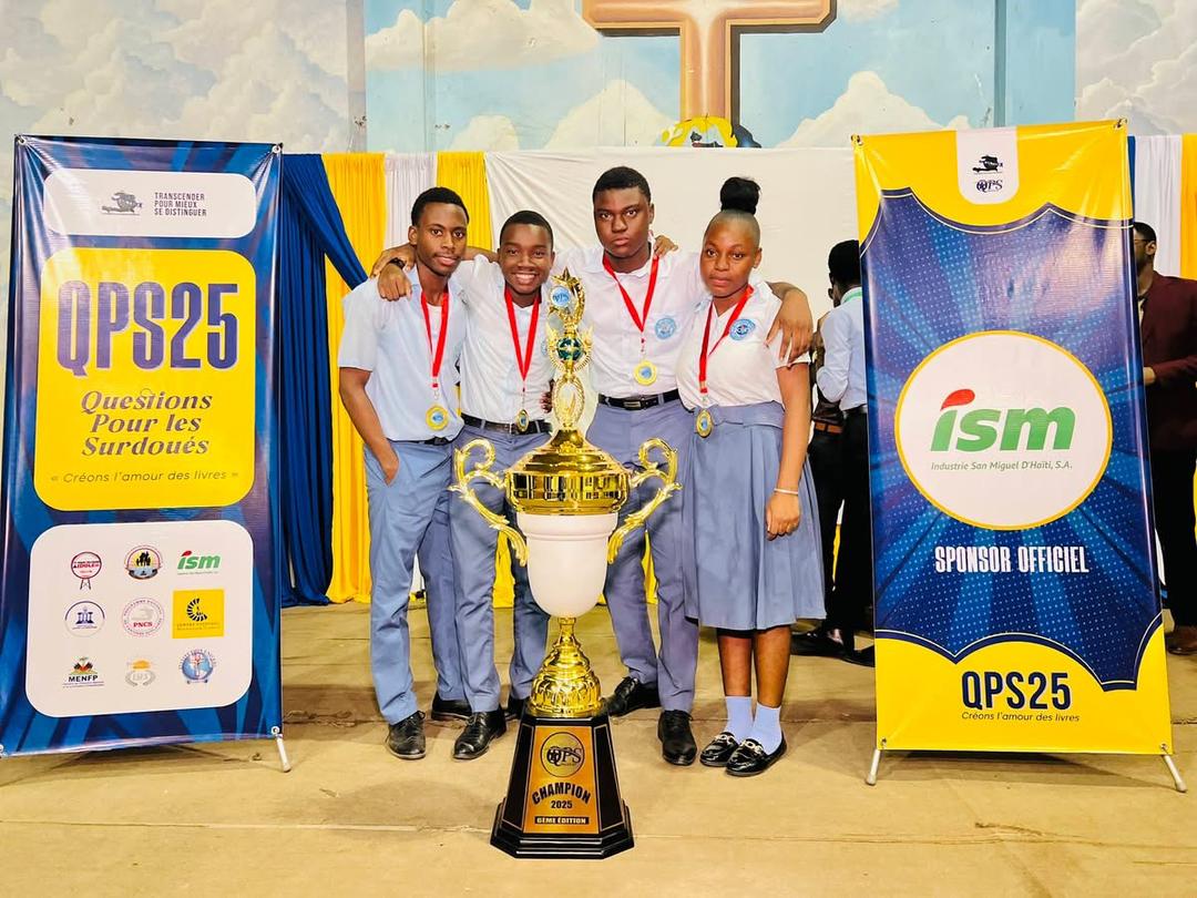 QPS 2025 :  le Collège Immaculée Conception des Gonaïves sacré champion à Ouanaminthe