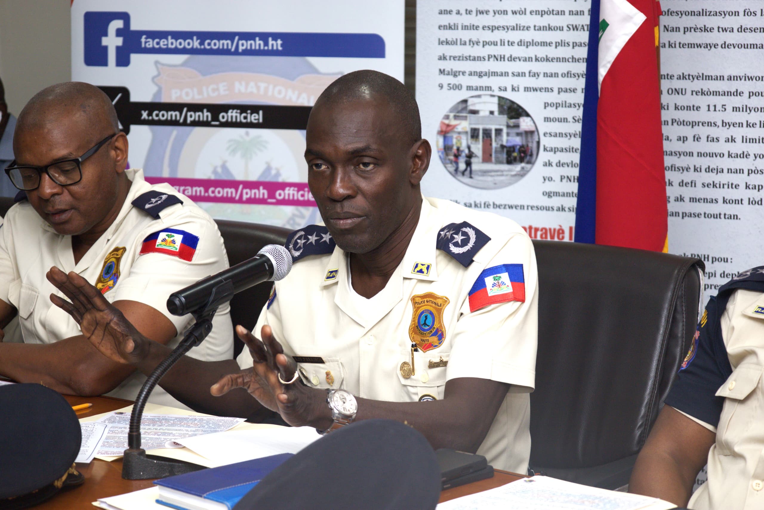 Vladimir Paraison assure que la PNH peut désormais traquer les criminels où qu’ils se trouvent