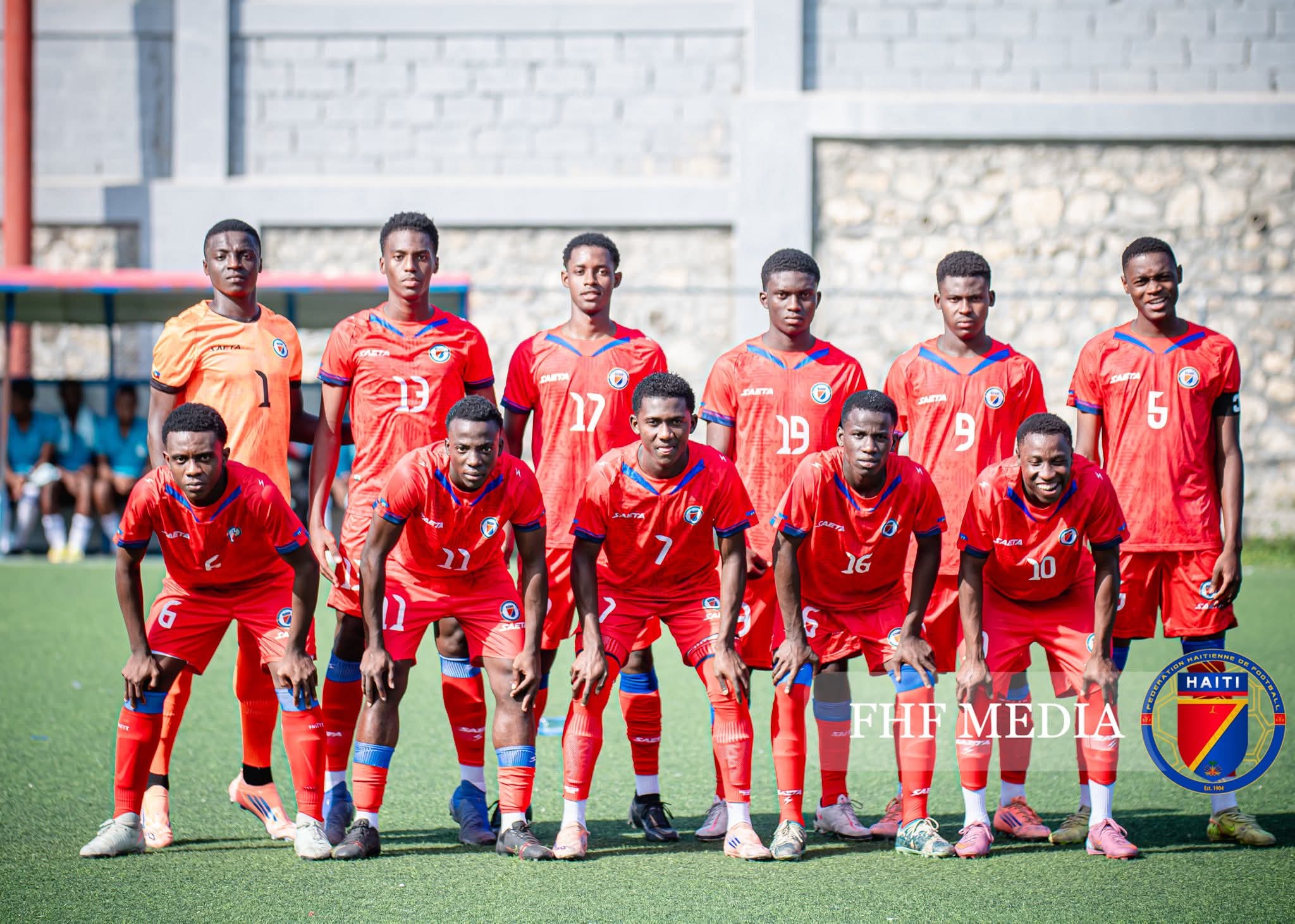 La sélection haïtienne U17 masculine à quelques jours du début des éliminatoires