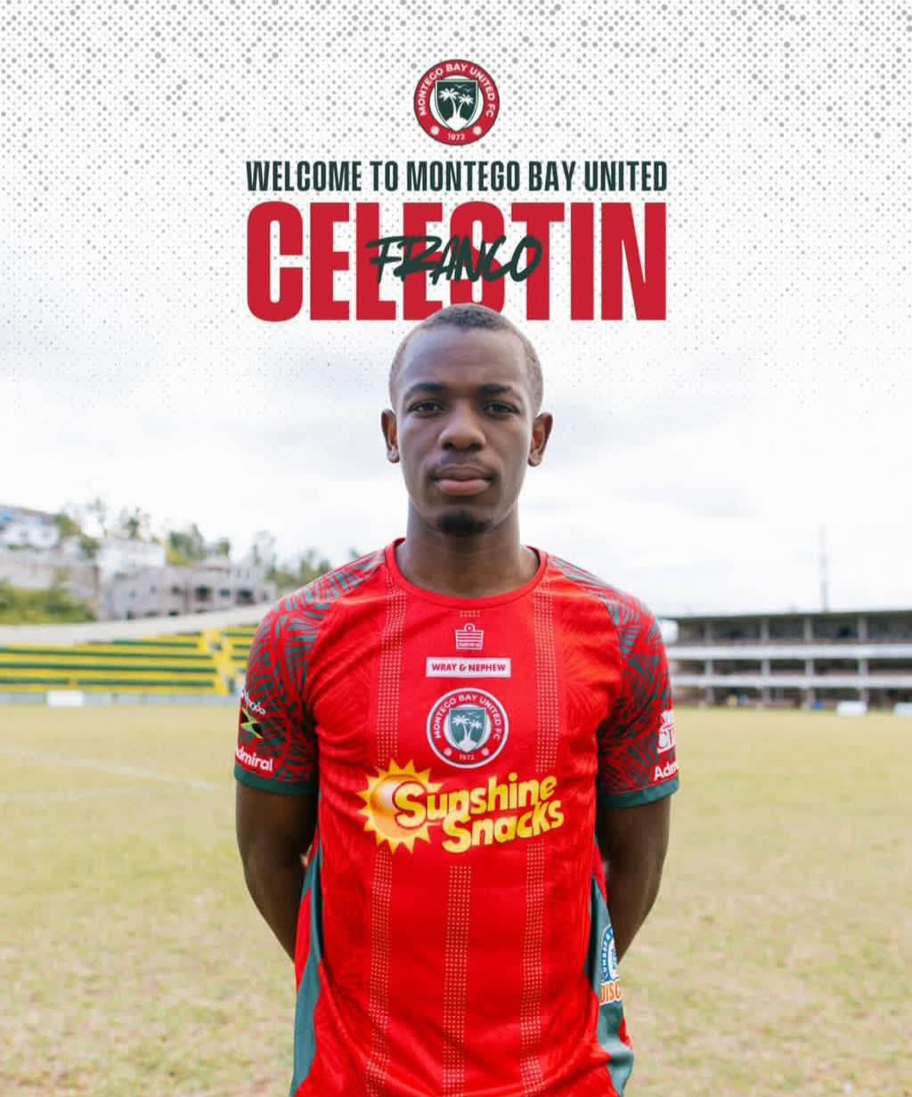 Franco Célestin en transit à Montego Bay avant de retourner en Espagne