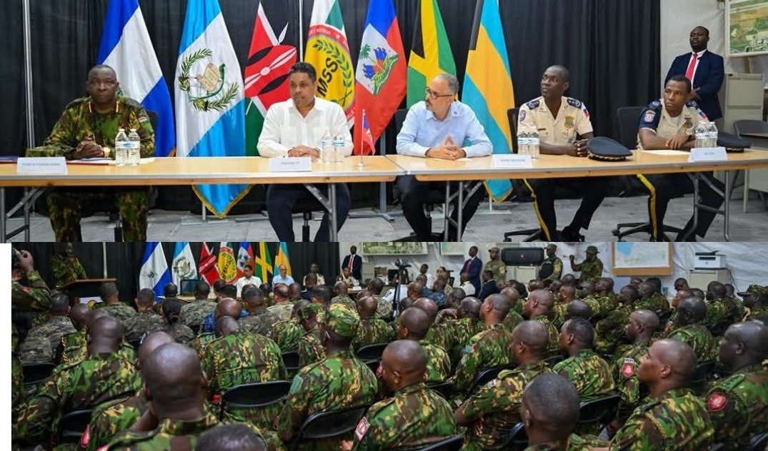 Laurent Saint Cyr et Alix Didier Fils-Aimé visitent la base de la MMSS