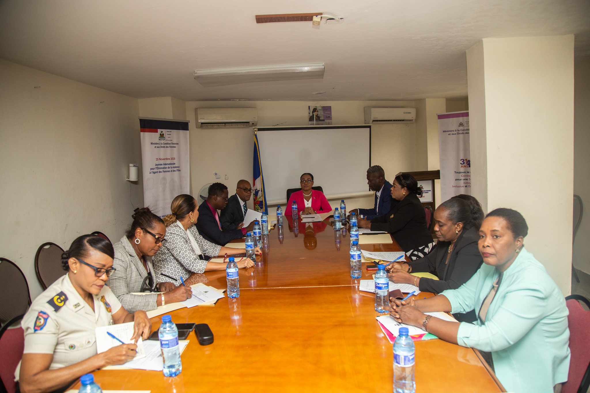 Violences faites aux femmes : le MCFDF rencontre les représentants de plusieurs institutions publiques