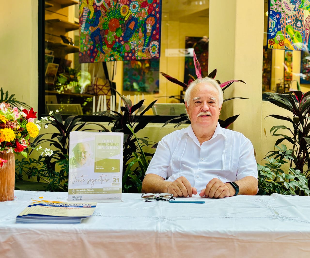 Ricardo Seitenfus a signé « Écrits à contre-courant au fil du temps »