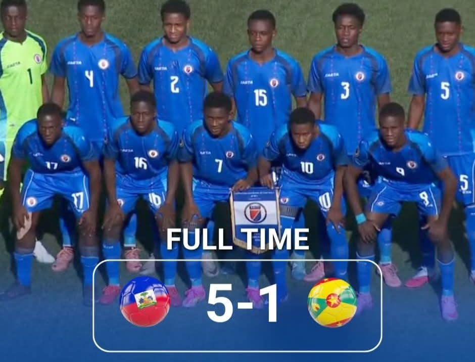La sélection haïtienne fait forte impression  pour son entrée en compétition