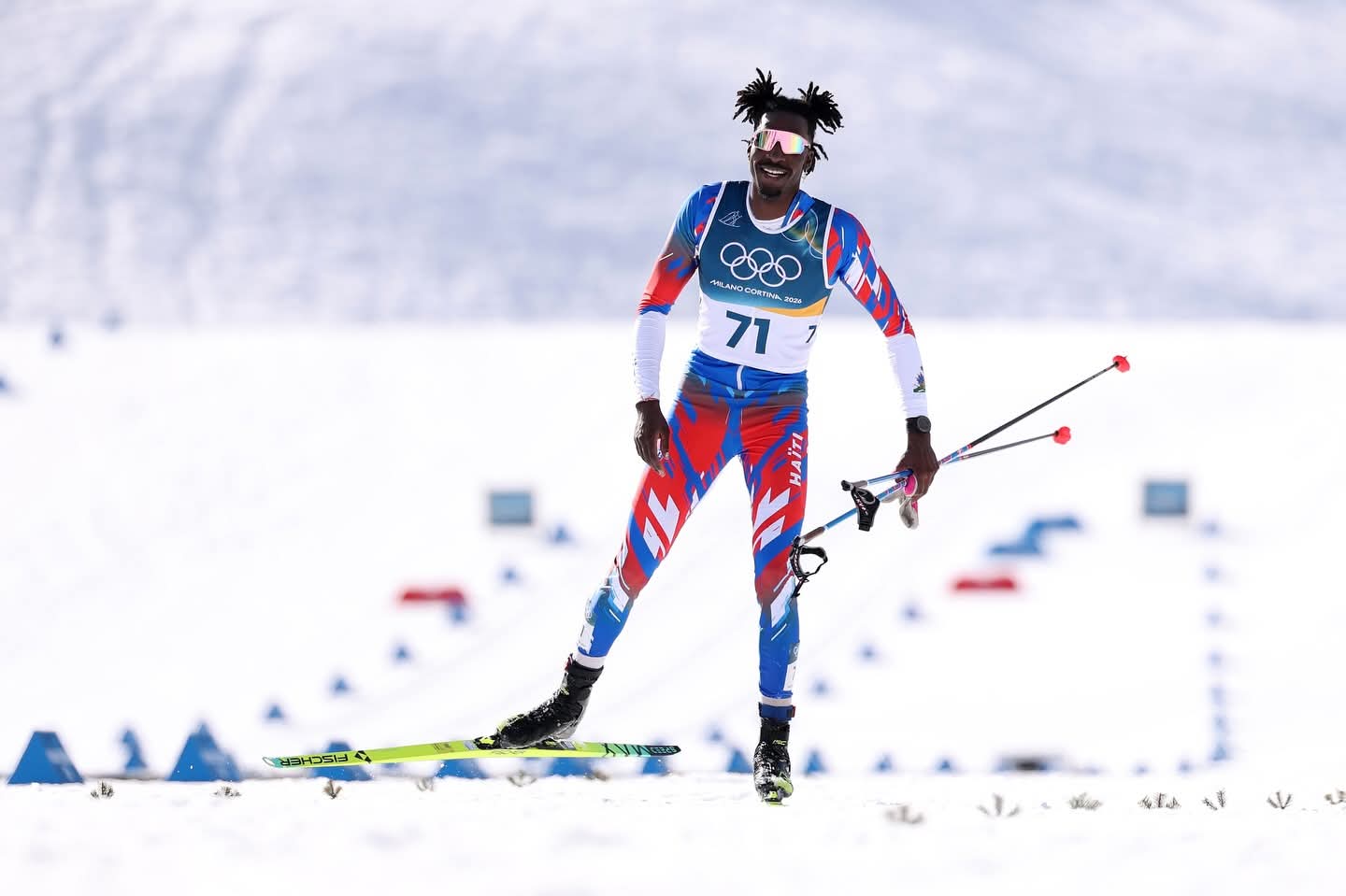 Stevenson Savart ouvre la trace : Haïti découvre le ski de fond olympique