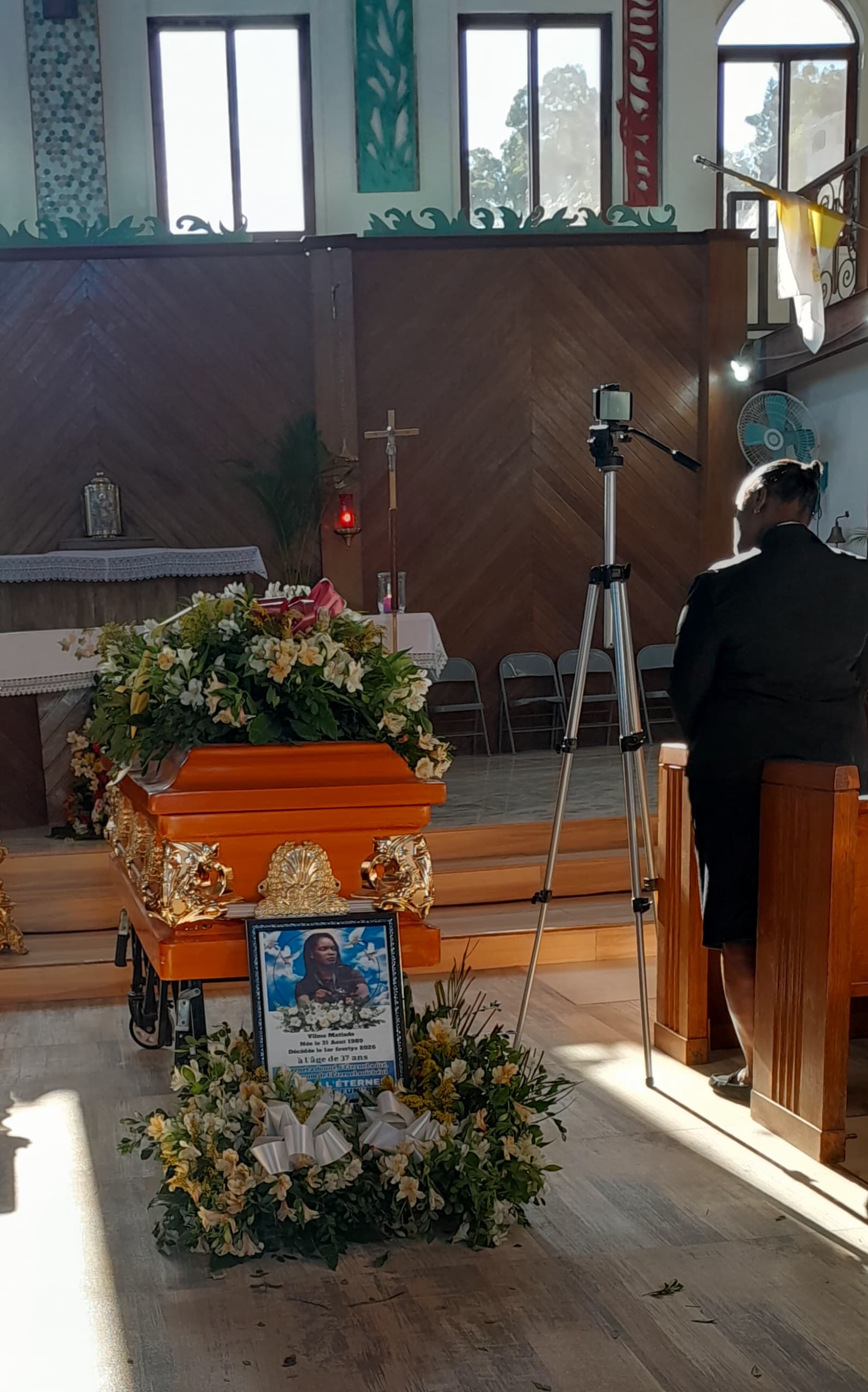 Dernier hommage à la journaliste Matiado Vilmé