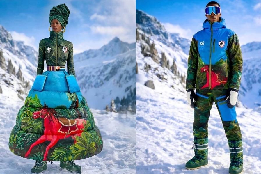 JO d’hiver 2026 : Haïti fait sensation grâce aux créations de Stella Jean
