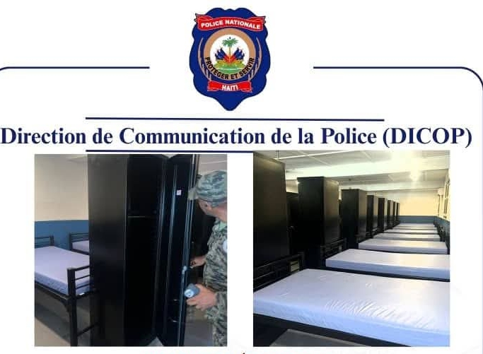 Nord-Est : un centre de formation policière de 200 places en voie d’achèvement à Morne-Casse