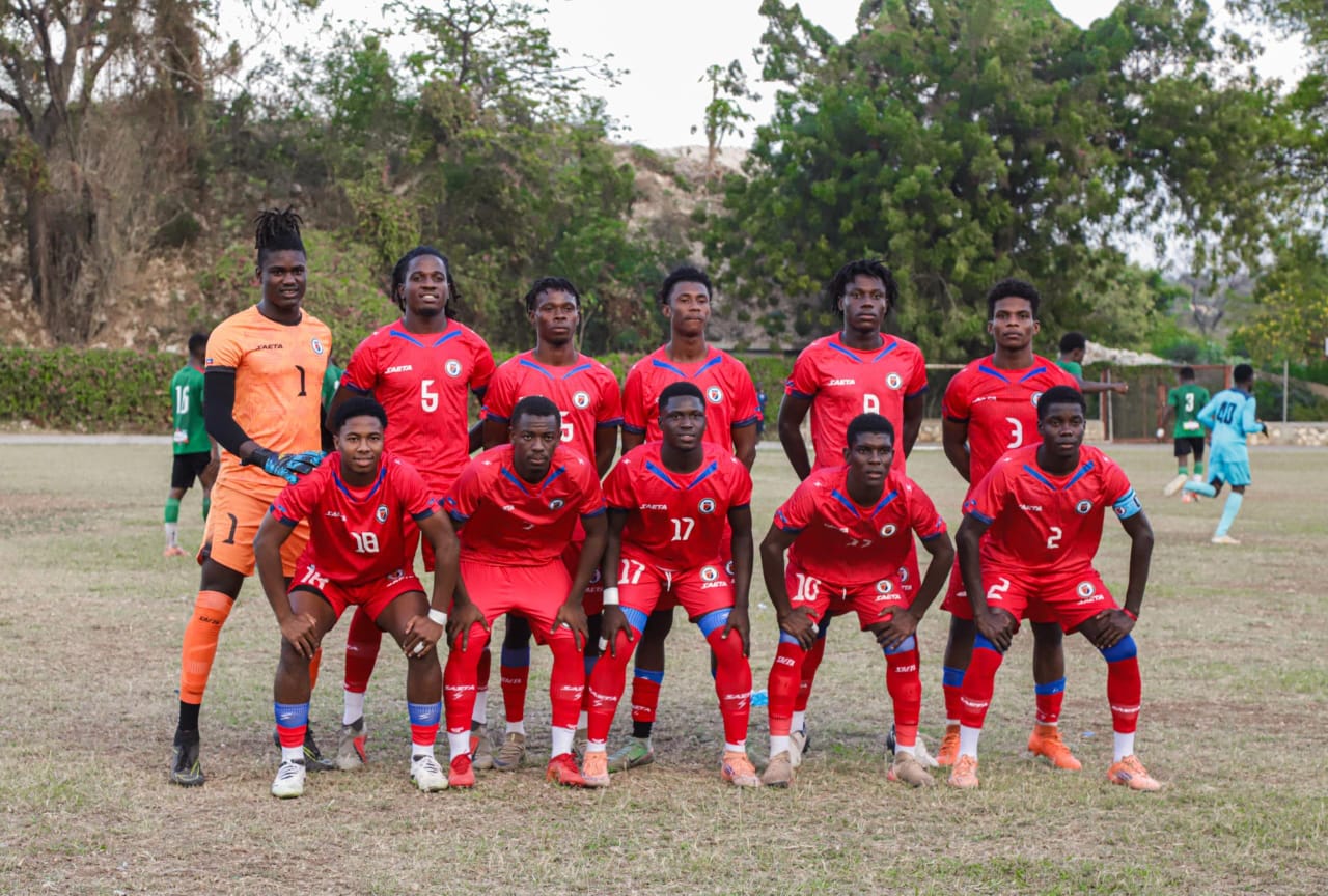 La sélection haïtienne U20 s'impose en amical face à SLG Académie