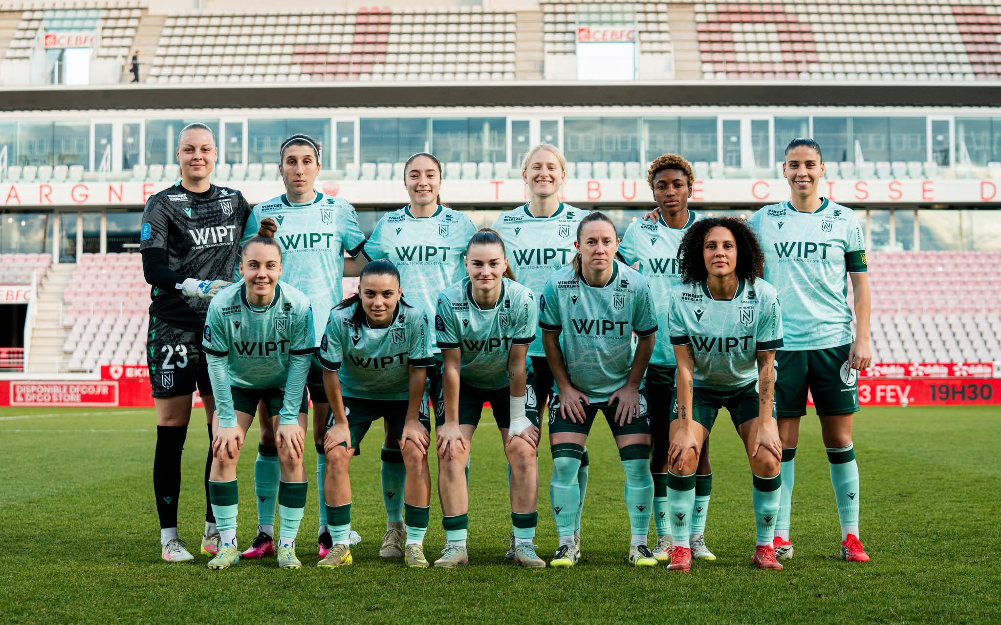 Le calendrier des rencontres de nos Grenadières en Europe