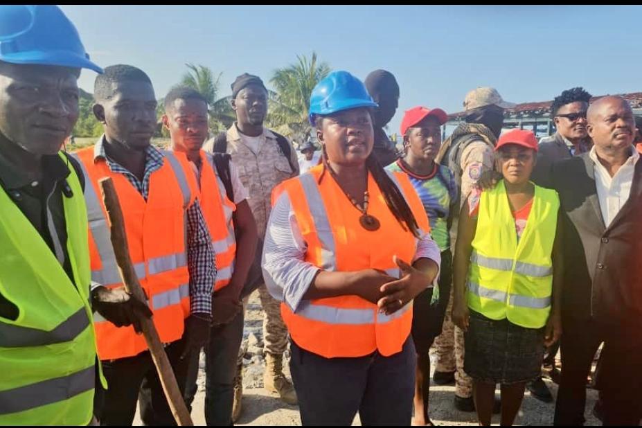 Acul-du-Nord : lancement officiel du chantier de modernisation de la plage Saint-Michel de Camp-Louise