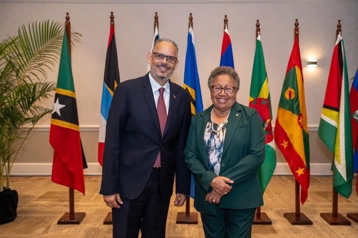 Alix Didier Fils-Aimé s’entretient avec la Secrétaire générale de la CARICOM