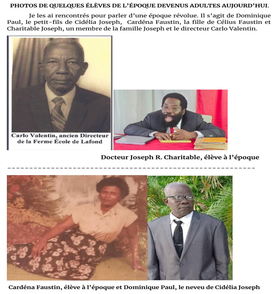 Carlo Valentin ou le passage d’un homme courageux à la Ferme – Ecole de Lafond