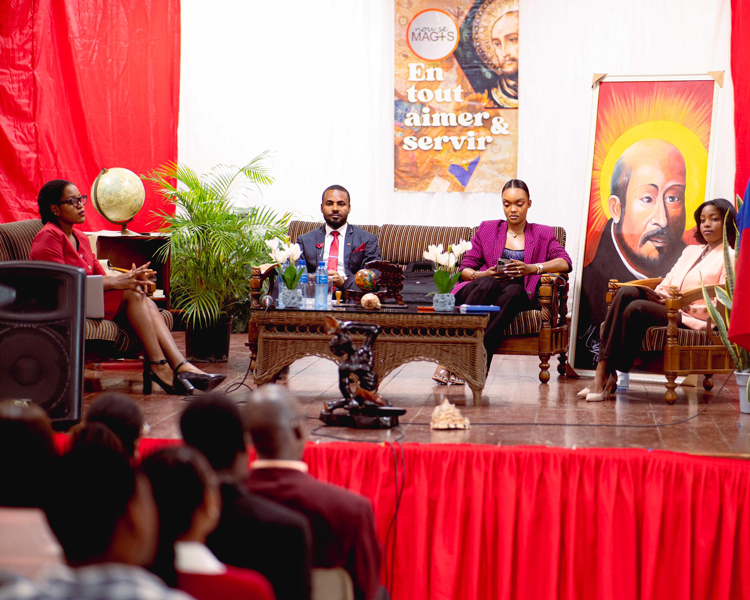 “Jeunes d'Haïti, soyez les acteurs du changement d'aujourd'hui”