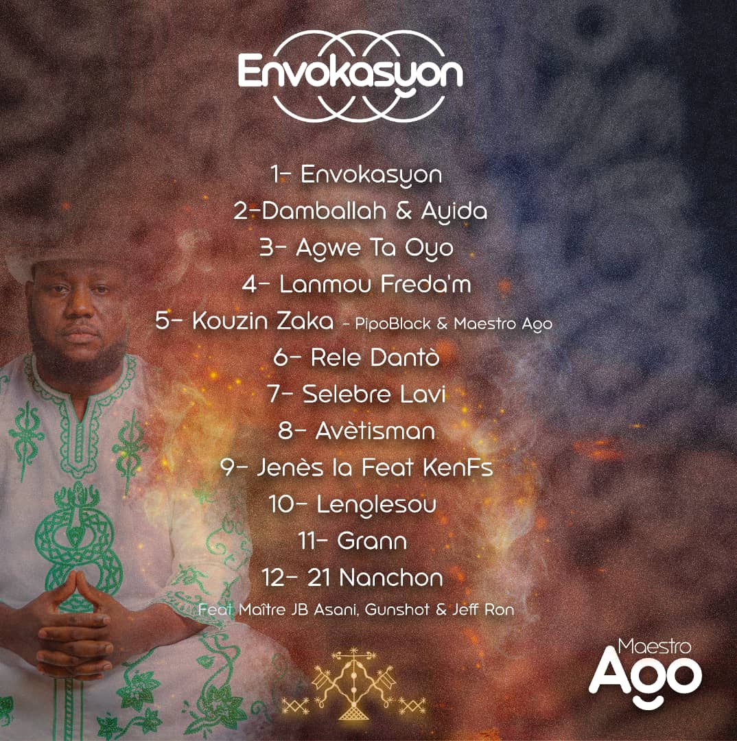 Gonaïves : Maestro Ago lance son premier album « Envokasyon », un hommage aux racines et à la spiritualité