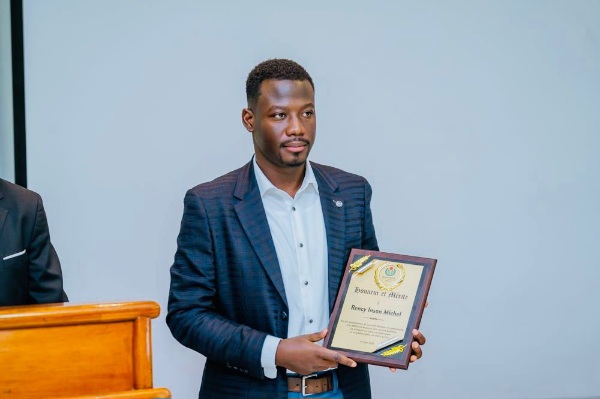 Rency Michel, distingué pour sa militance en faveur de l’accès aux savoirs