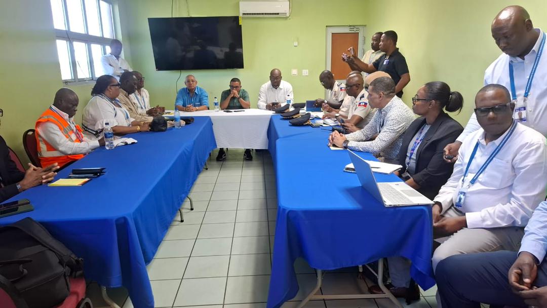 Mission à l’aéroport international du Cap-Haïtien autour de la sécurité aéroportuaire