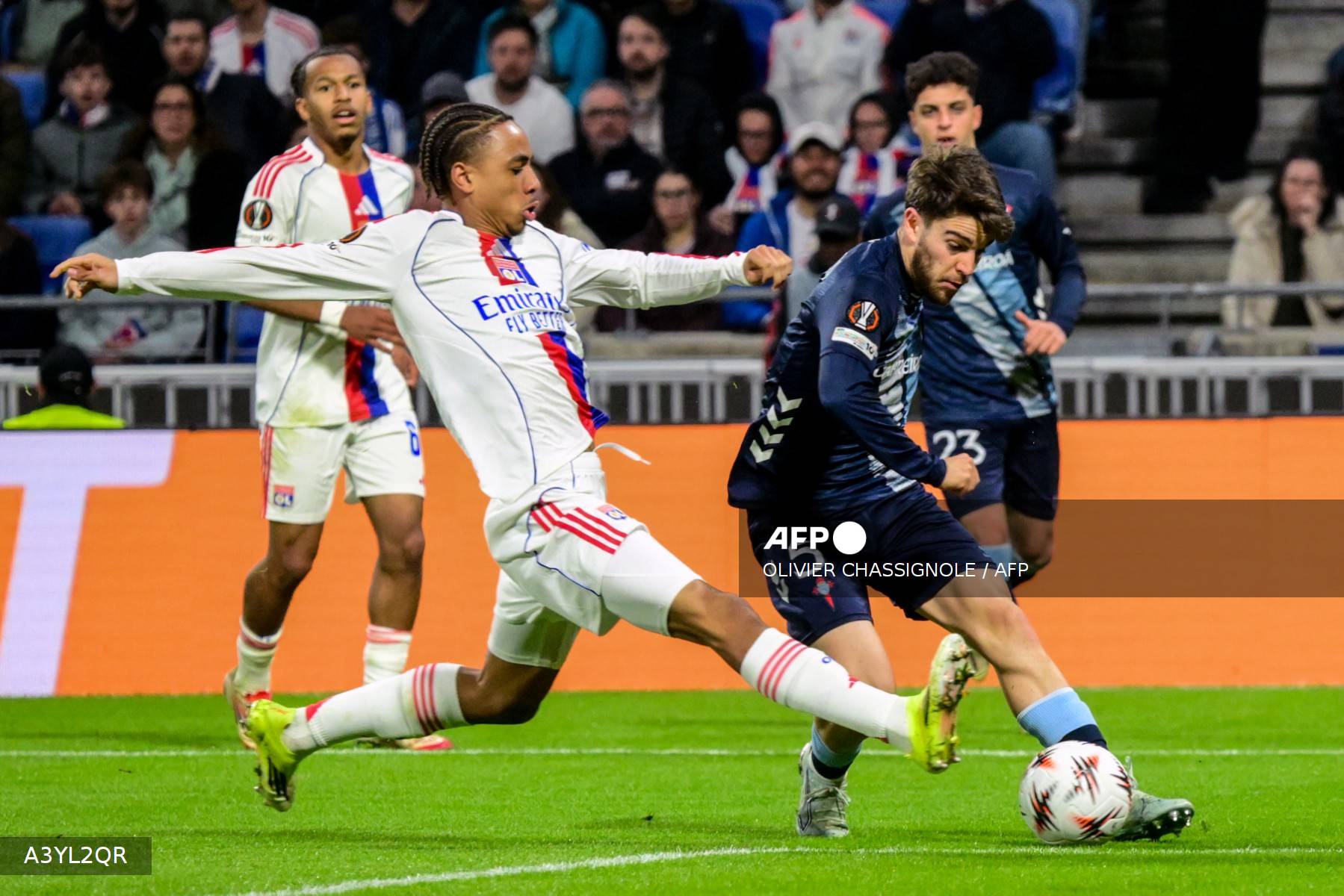 Europa League: réduit à dix puis neuf, Lyon éliminé par Celta Vigo