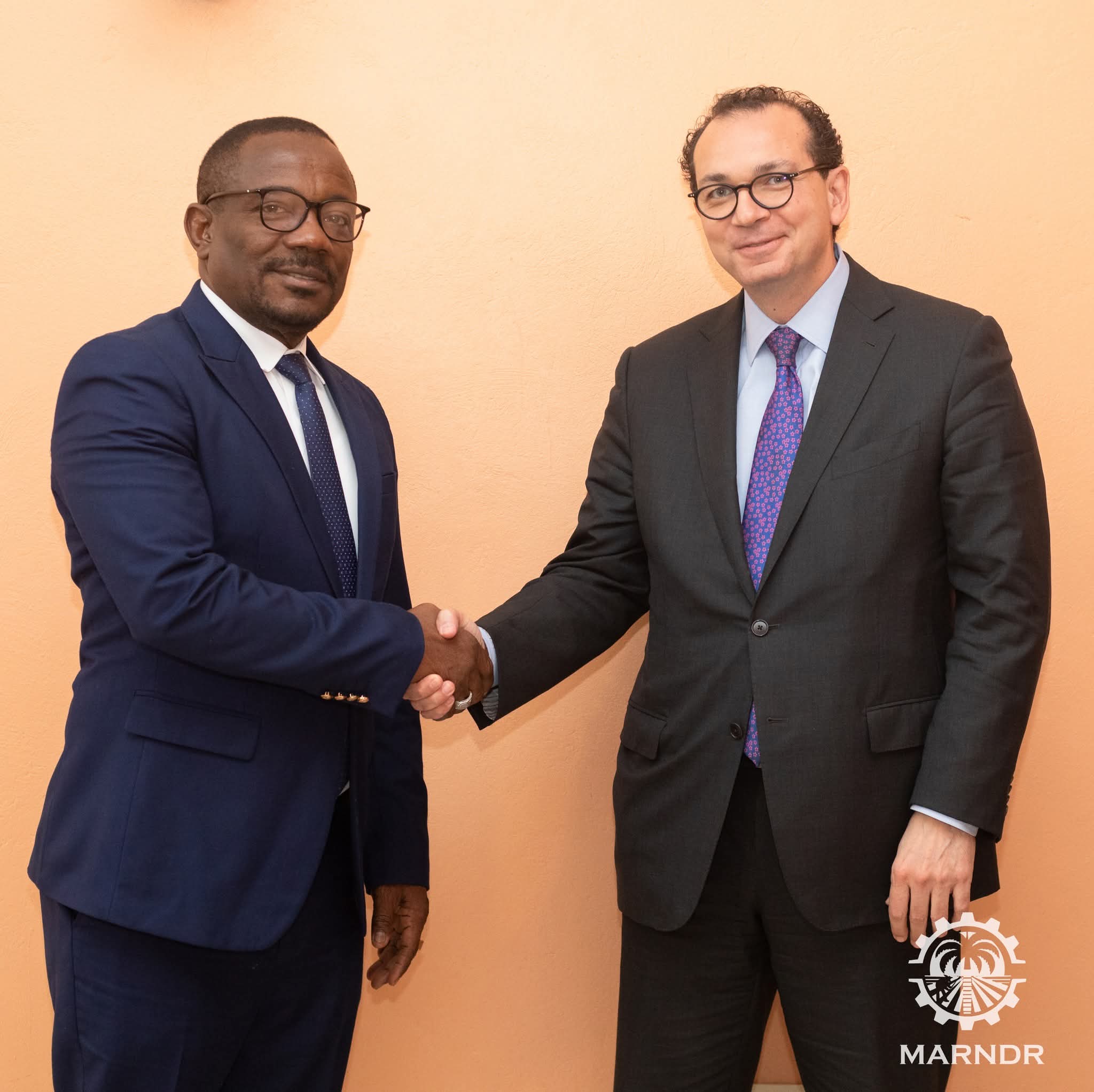 Discussions entre le ministre de l'agriculture et l'ambassadeur brésilien surl’insécurité alimentaire en Haïti 