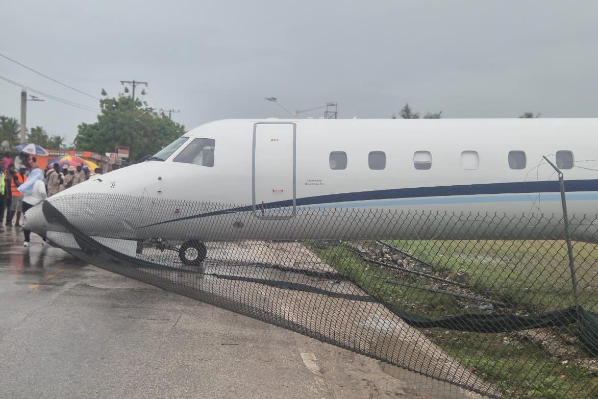 Sortie de piste d’un avion d’IBC Airways à l’aéroport international des Cayes