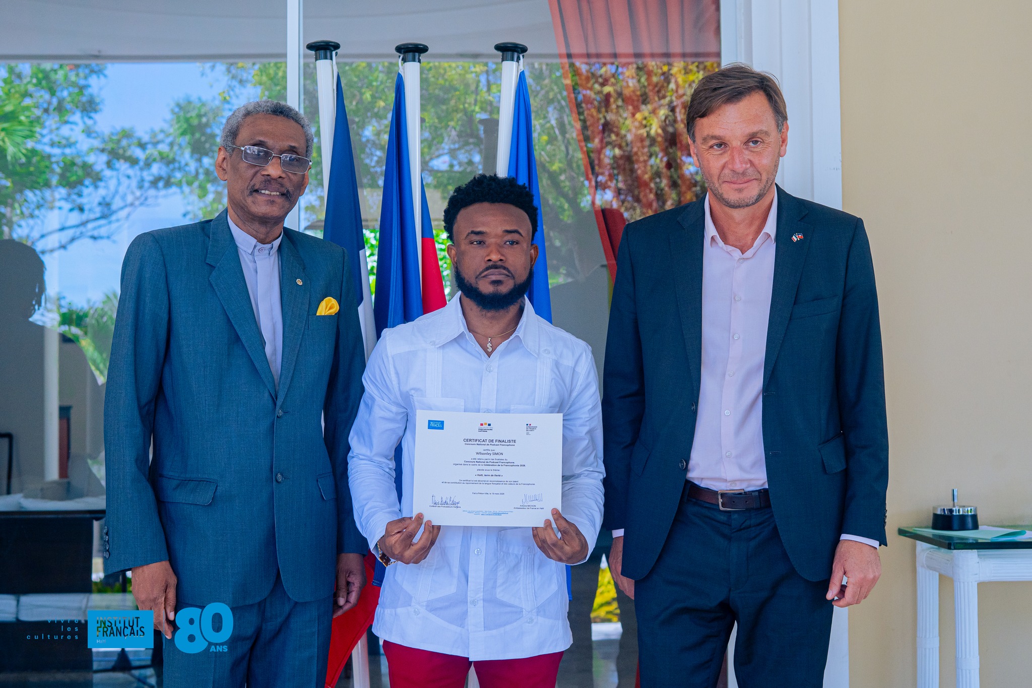 Wilsonley Simon remporte la 2e édition du Concours national de podcast francophone