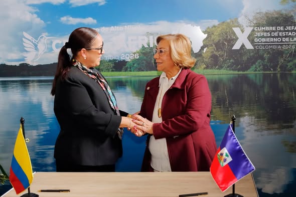 Haïti et Colombie signent une commission mixte pour renforcer la coopération bilatérale