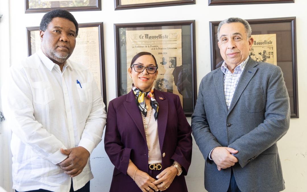 La ministre des Affaires étrangères Raina Forbin, en visite au Nouvelliste, dévoile sa vision et ses priorités