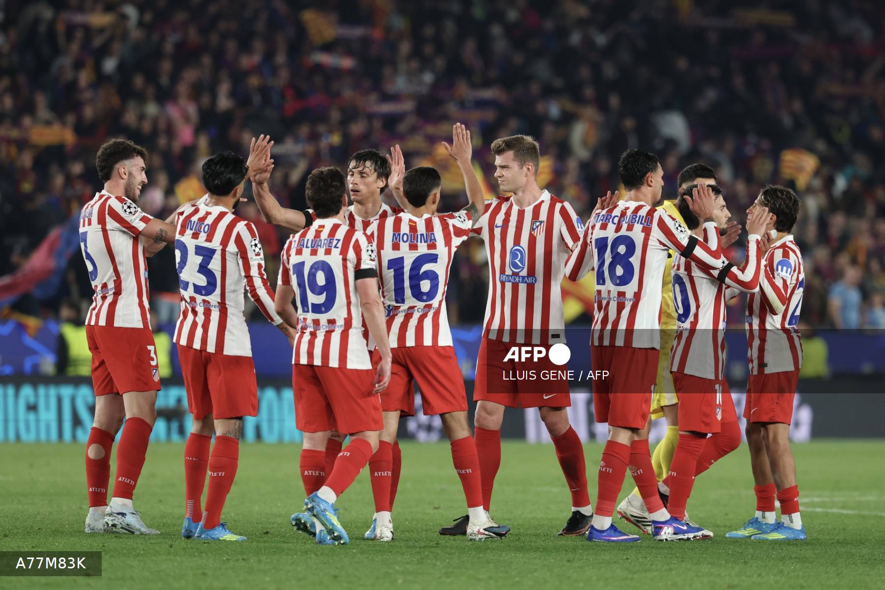 Ligue des champions: l'AT Madrid refroidit le FC Barcelone et prend l'avantage