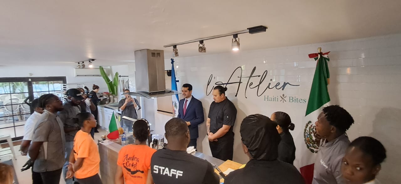 Des chefs haïtiens formés à la gastronomie mexicaine