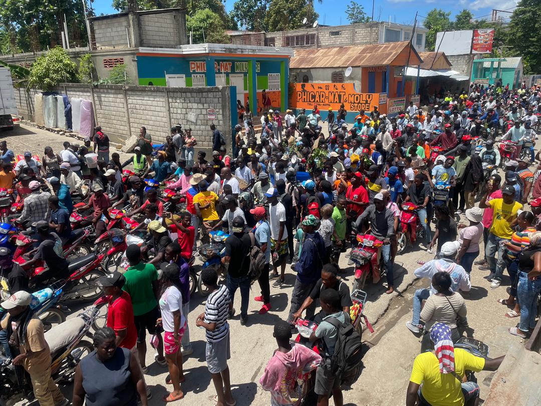 Nouvelle mobilisation à Jacmel pour exiger des mesures sécuritaires urgentes