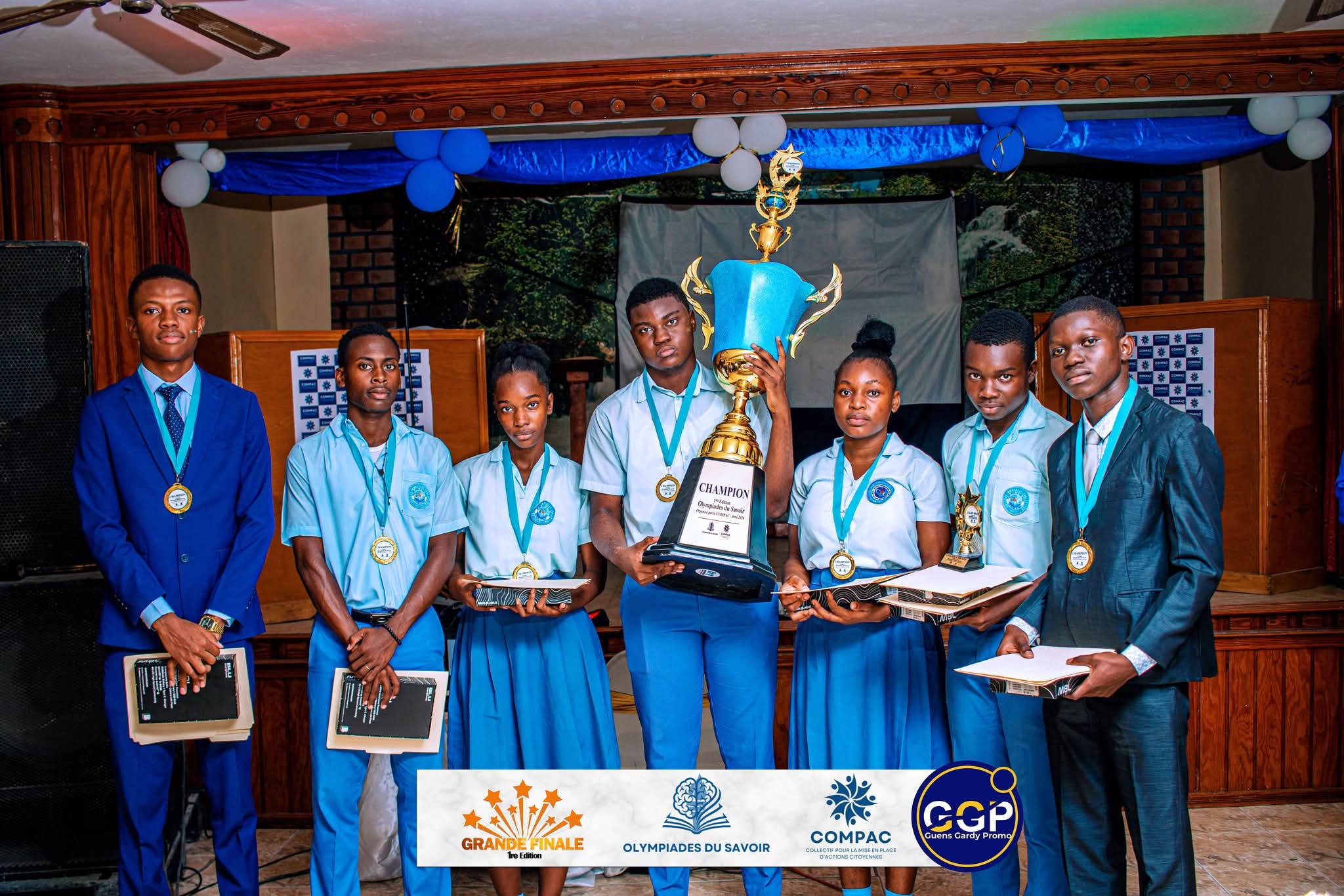 Gonaïves : le Collège Immaculée Conception sacré champion de la première édition des Olympiades du Savoir