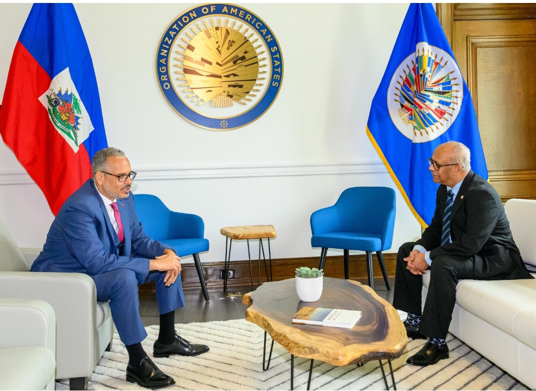 FRG et élections au menu de la conversation entre Ramdin et Fils-Aimé