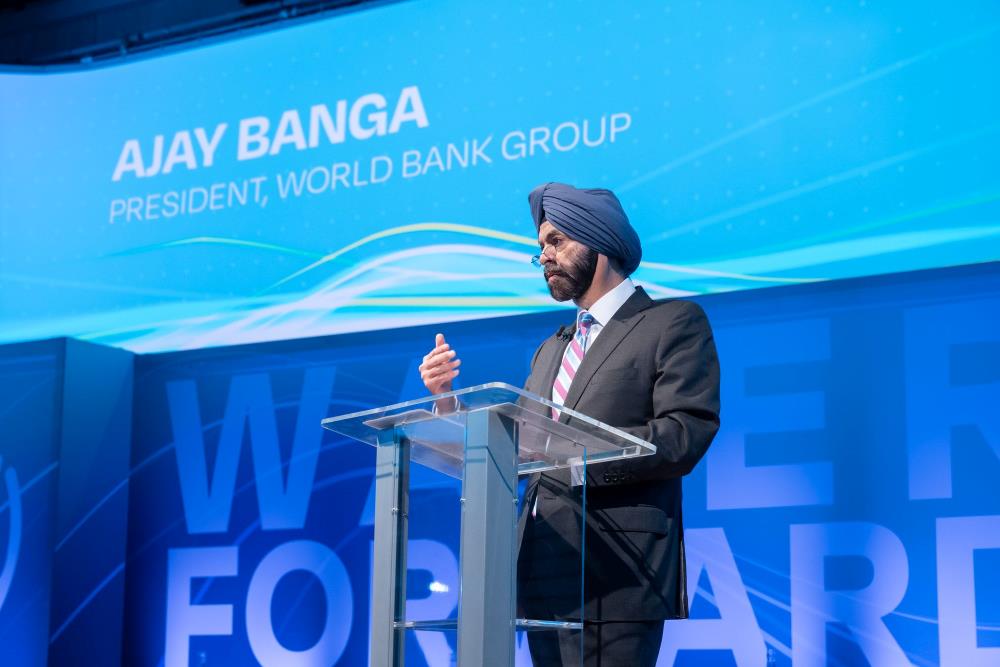 Lancement d'un programme visant à améliorer la sécurité hydrique d'un milliard de personnes par le Groupe de la Banque mondiale