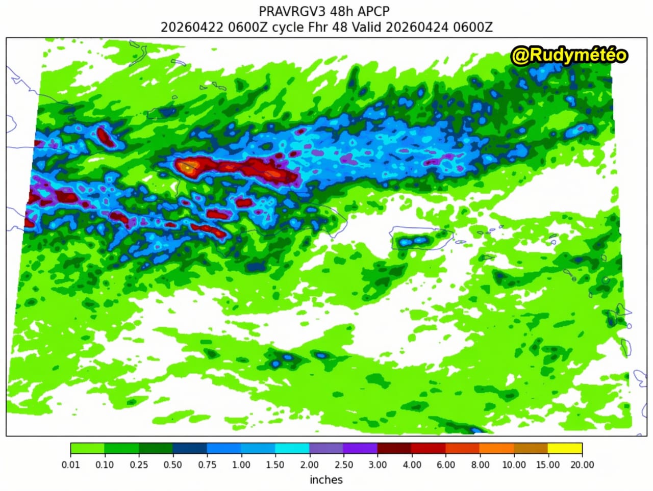 Nord d’Haïti sous menace de pluies intenses et d’inondations
