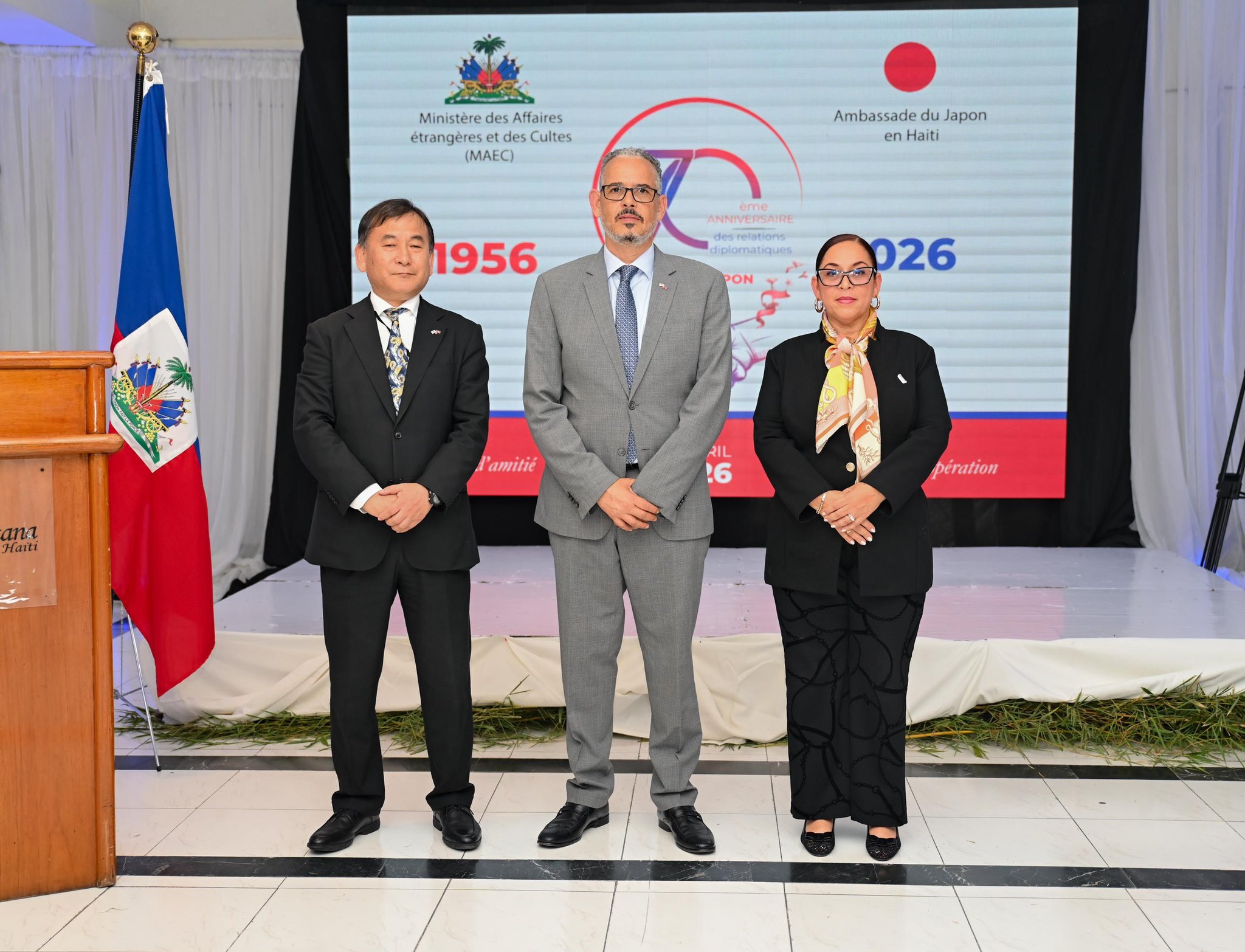 Haïti et le Japon célèbrent 70 ans de relations diplomatiques