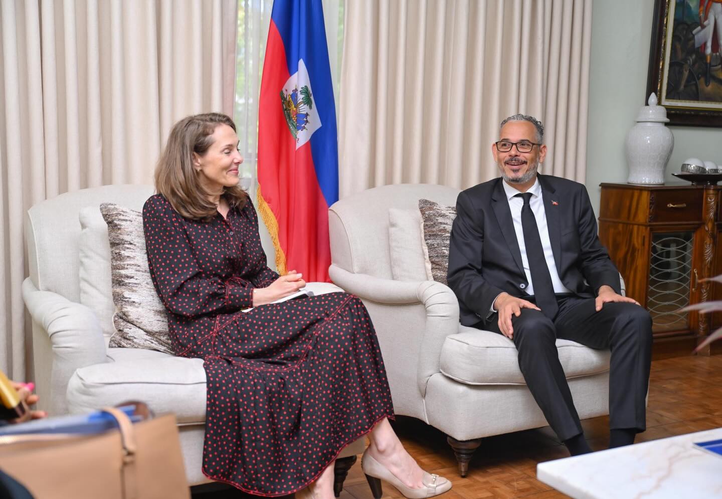 La Princesse de Jordanie Sarah Zeid préoccupée par la situation humanitaire en Haïti