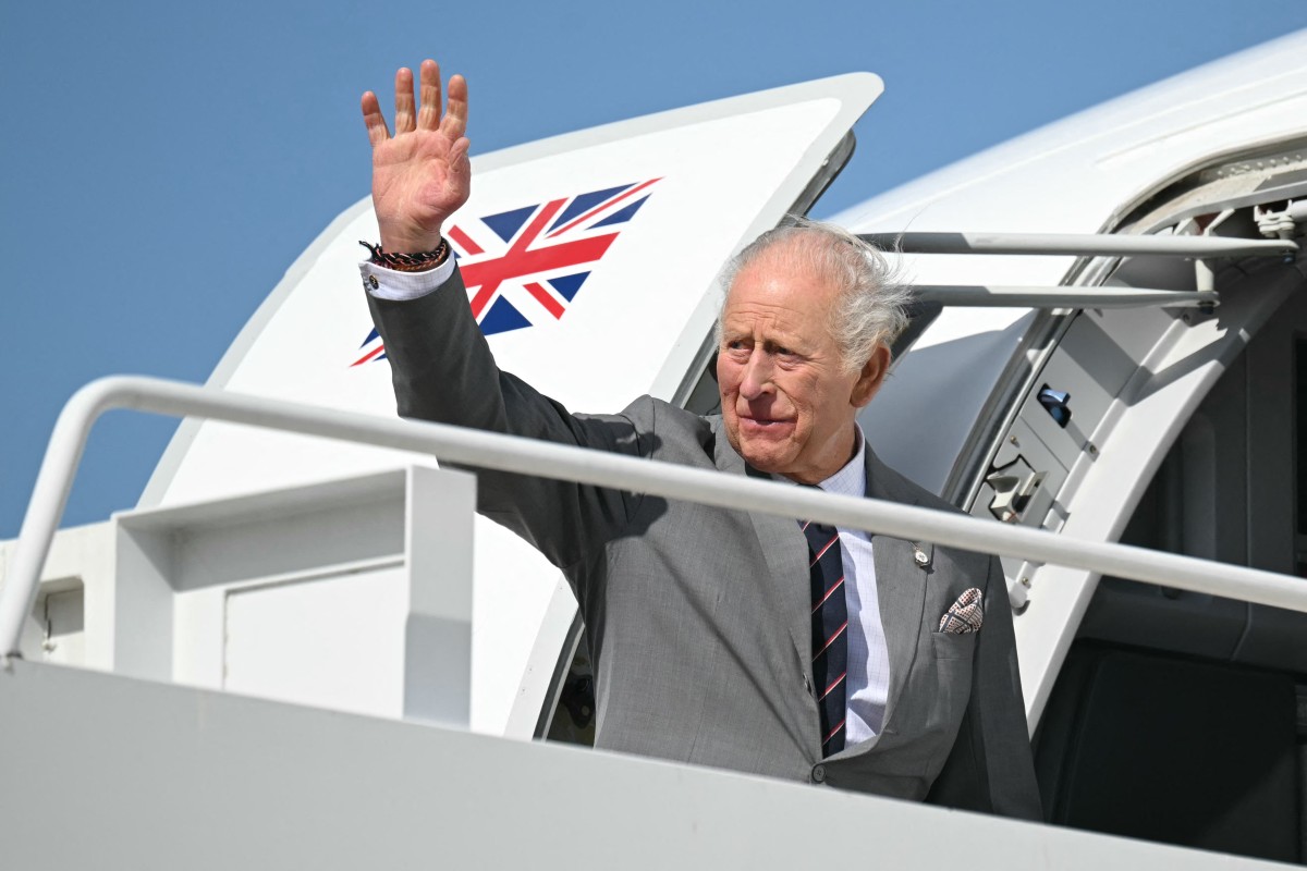 Le roi Charles découvre l'Amérique des petites villes au dernier jour de sa visite d'Etat
