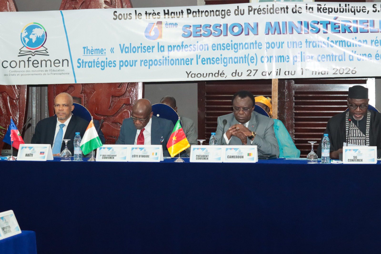 Participation d’Haïti à la 61e session de la CONFEMEN