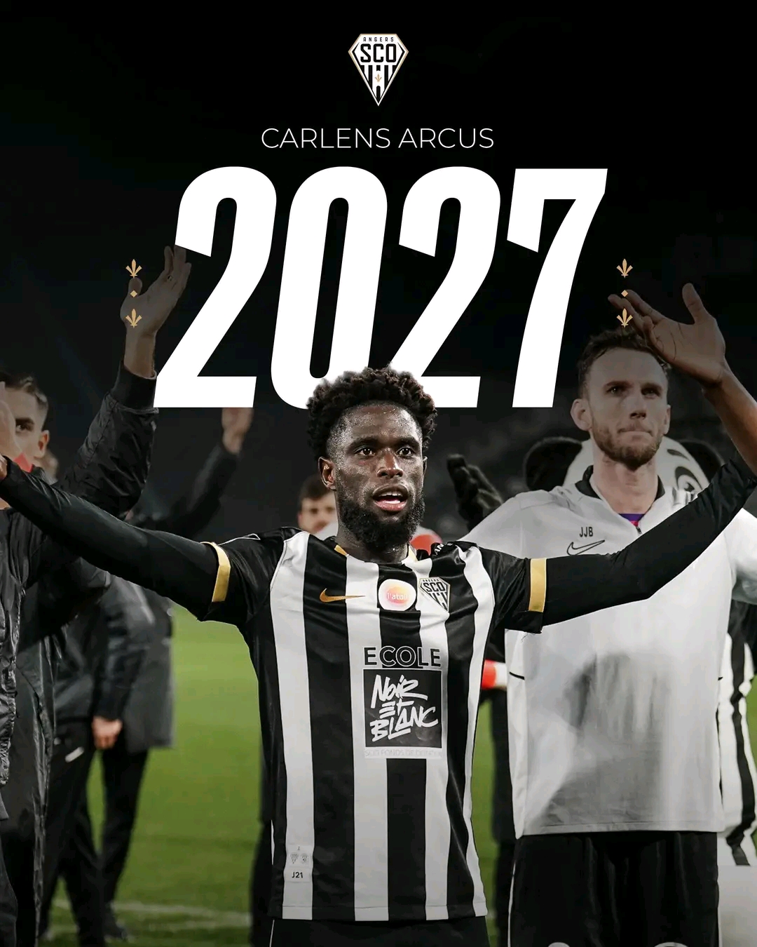 Angers SCO : Prolongation de contrat pour Carlens Arcus