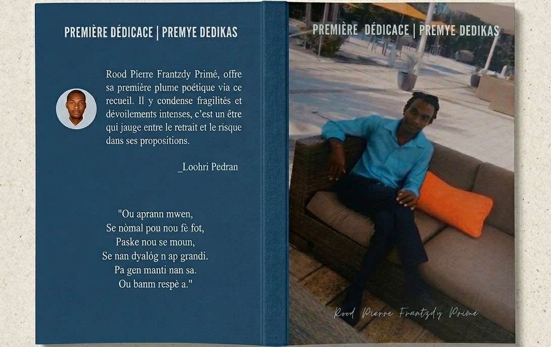 Rood Pierre Frantzdy Primé présente « Première Dédicace » à Livres en Folie