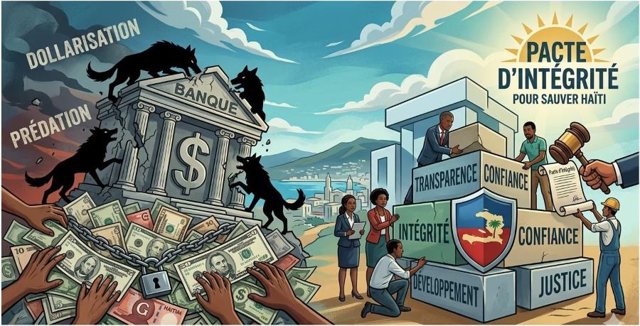 Banques, dollarisation et économie de prédation : vers un pacte d’intégrité pour sauver Haïti
