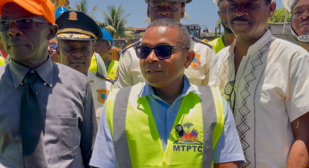 Lancement des travaux de réhabilitation de la route Carrefour SOS – Carrefour de l’aéroport au Cap-Haïtien