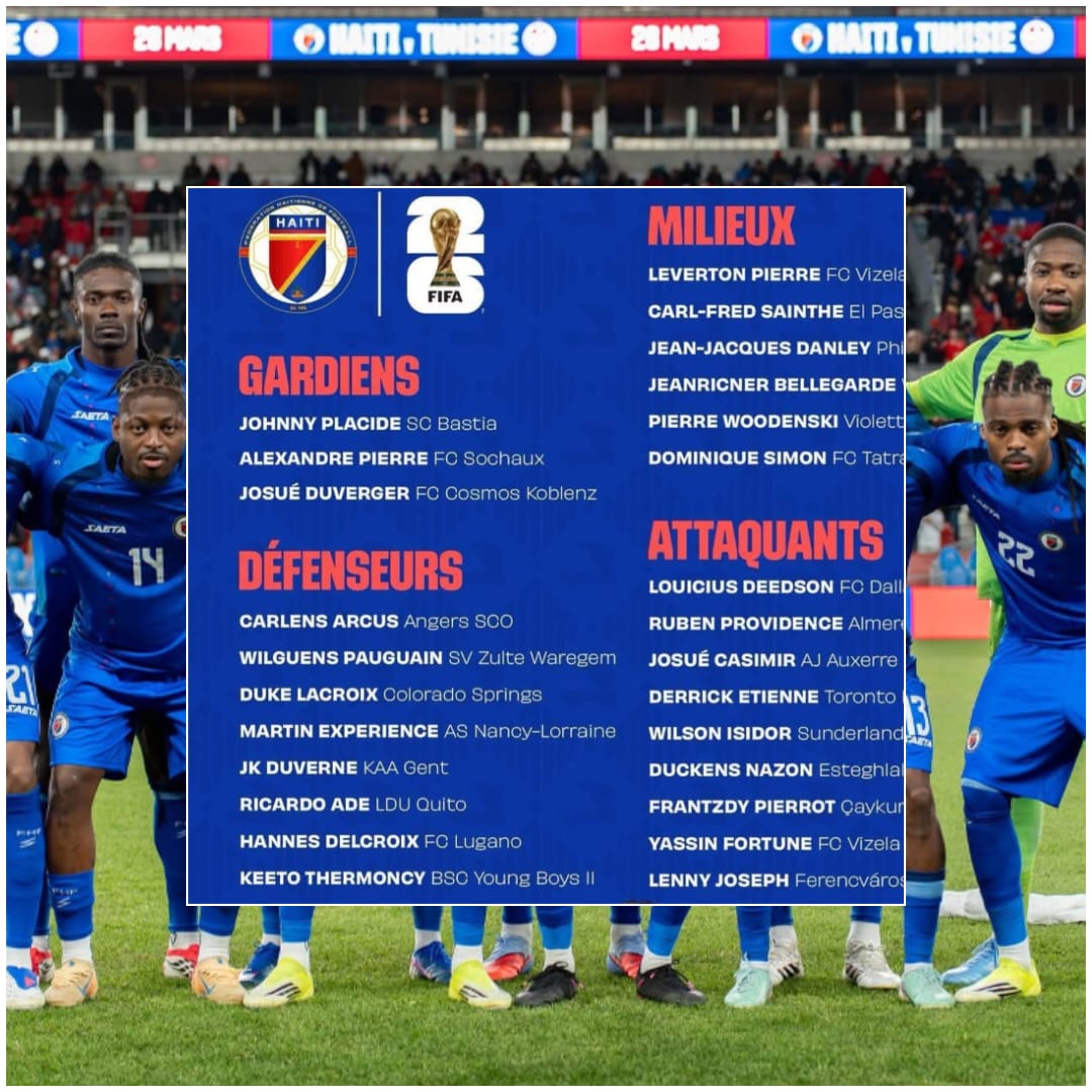 Deux nouveaux visages dans la liste des 26 Grenadiers retenus pour la Coupe du monde