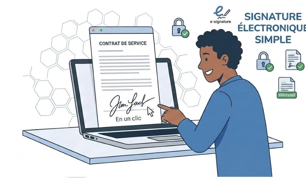 La signature électronique simple est déjà légale et utilisée en Haïti, selon le CONATEL