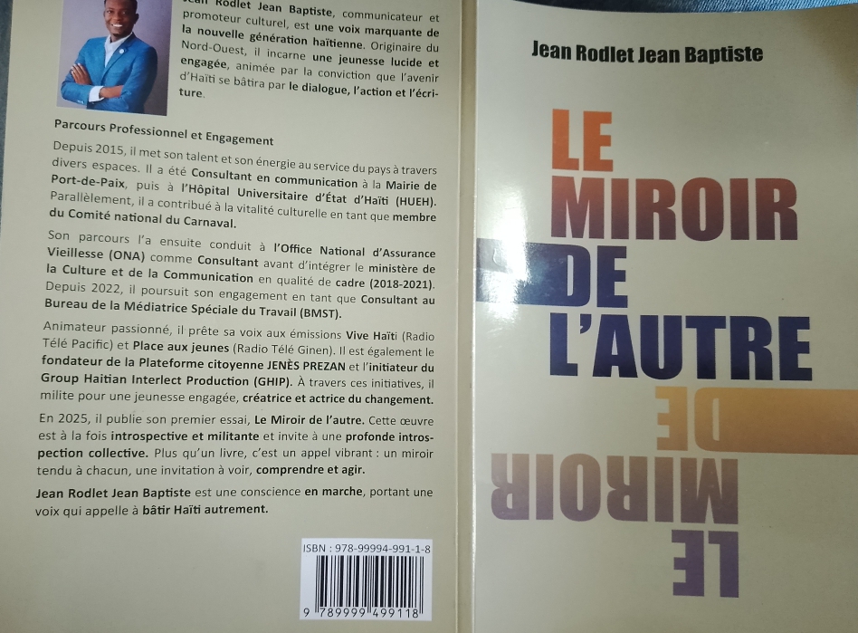 « Le Miroir de l’Autre » de Jean Rodlet Jean Baptiste : un appel à la responsabilité et à la renaissance