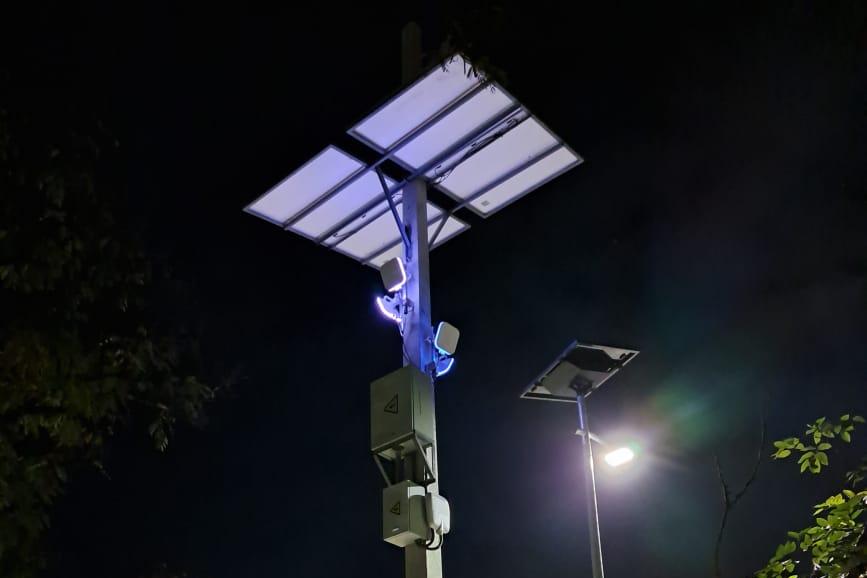 Éclairage et Wi-Fi gratuit sur la Place Saint-Pierre, un projet porté par l'Institut Macaya
