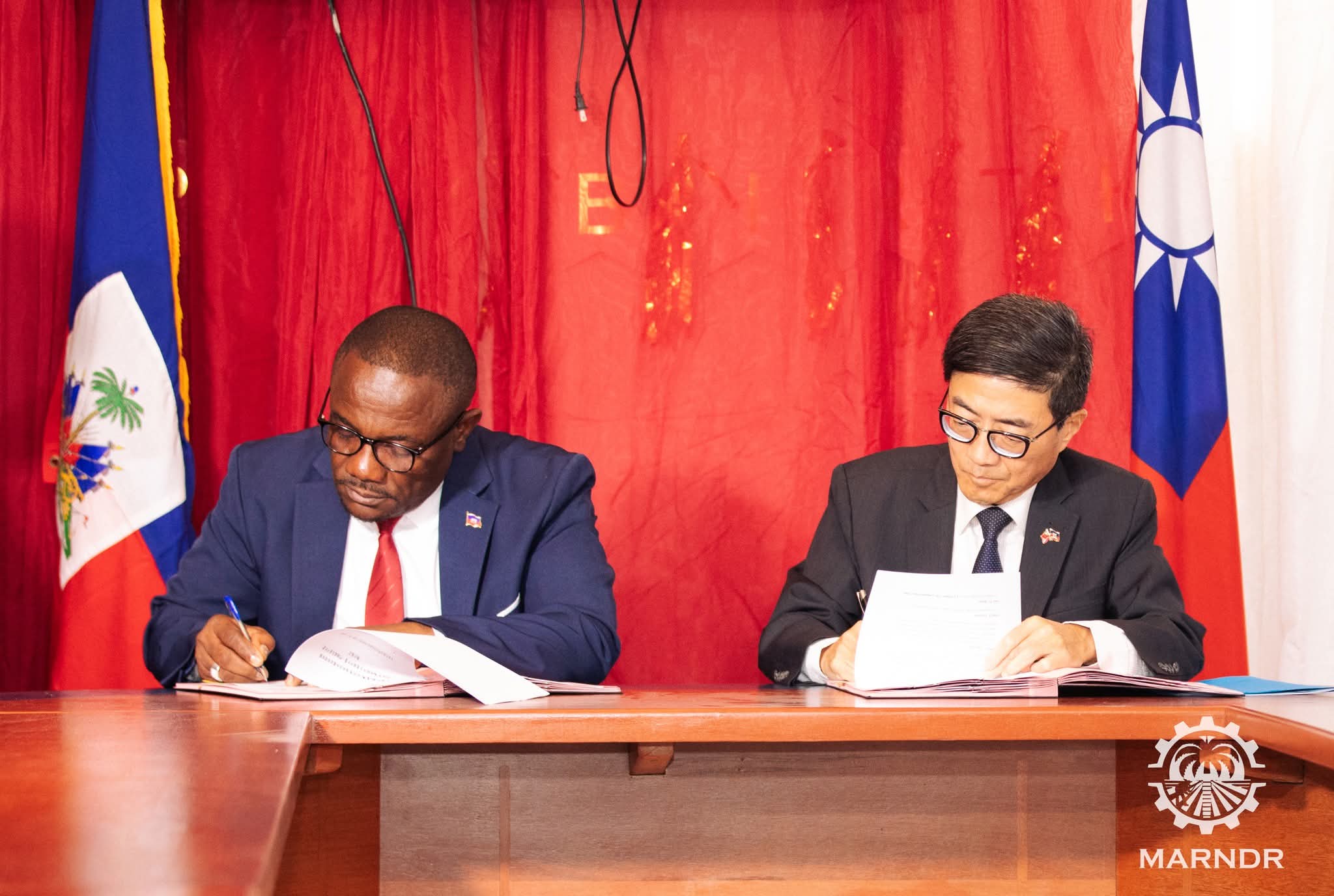 Haïti et Taïwan signent un nouvel accord autour du renforcement de la production agricole