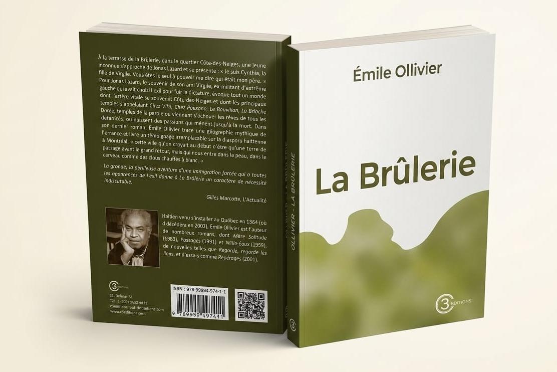 « La Brûlerie » d'Émile Ollivier, un roman posthume disponible à Livres en Folie