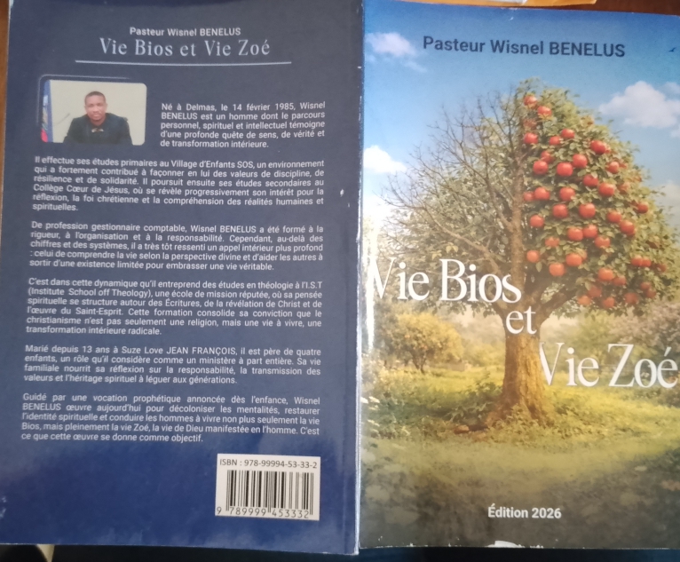 Wisnel Bénélus présente « Vie Bios et Vie Zoé », un appel divin pour Haïti