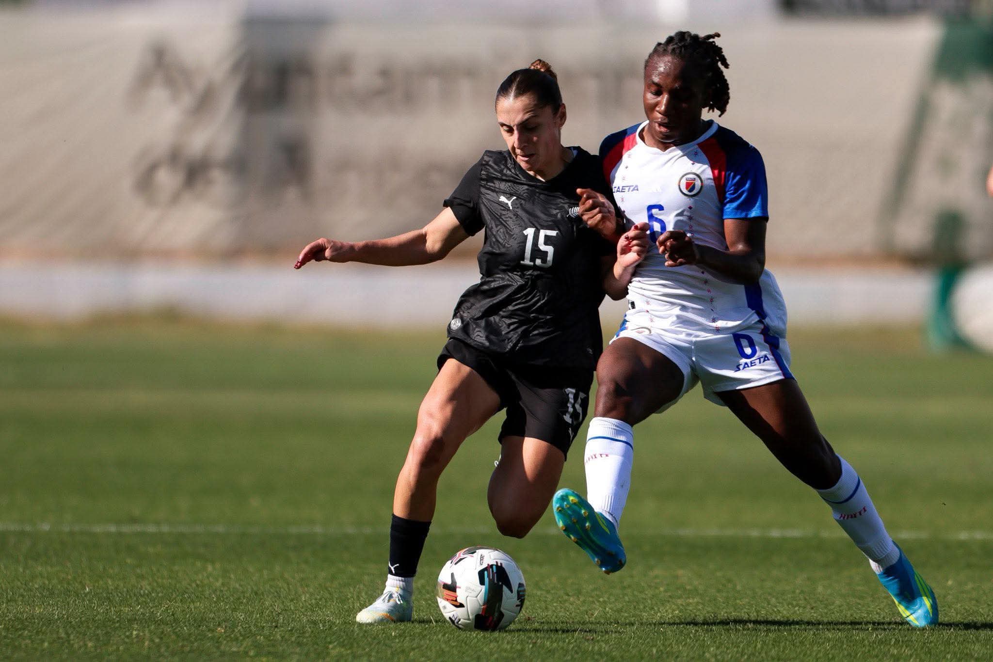 Football féminin: Haïti s'impose 2-1 face à la Nouvelle-Zélande